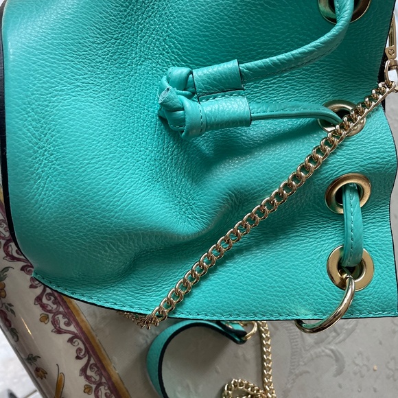 Leather Italian Bucket Bag - Picture 3 of 11